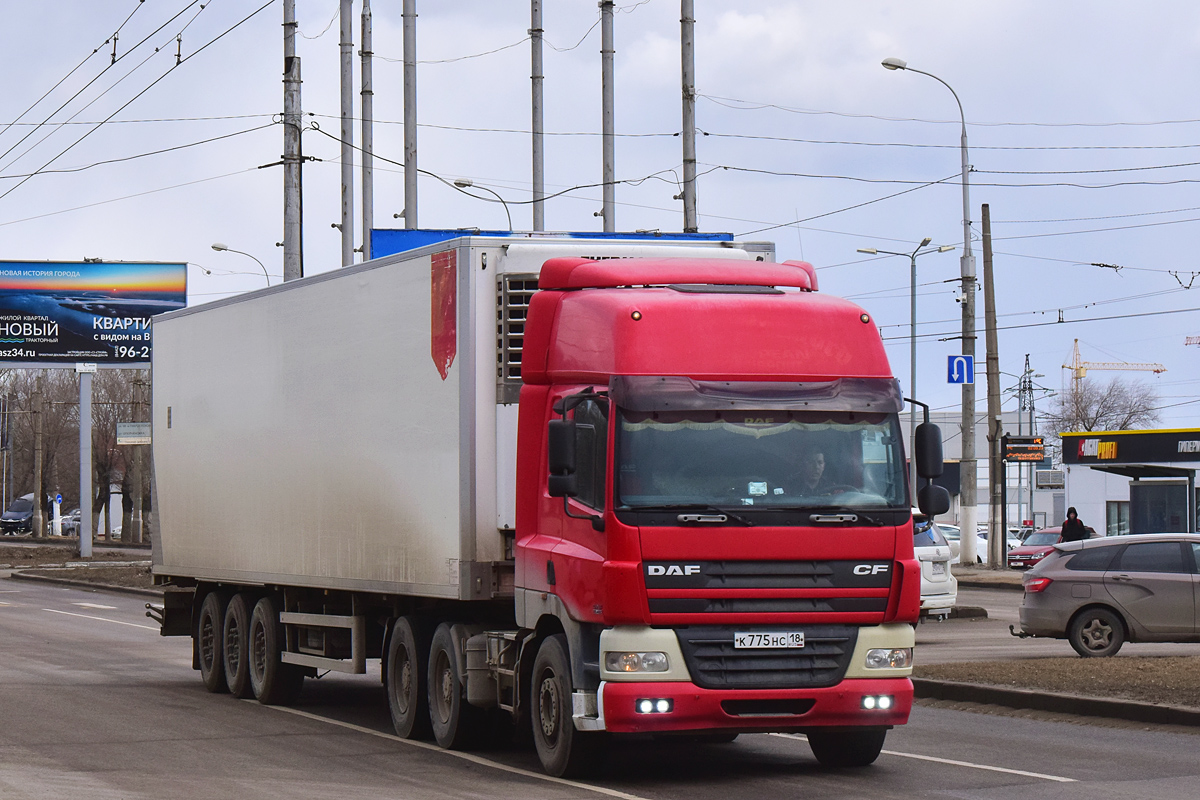 Удмуртия, № К 775 НС 18 — DAF CF85 FTT