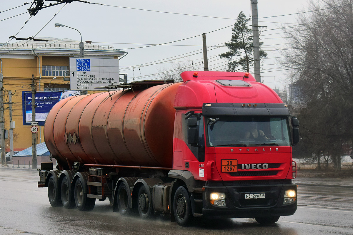 Волгоградская область, № М 312 РН 134 — IVECO Stralis ('2007) 420