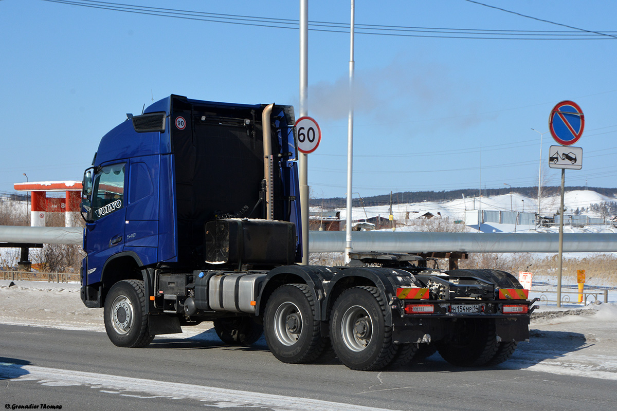 Саха (Якутия), № Н 154 МР 14 — Volvo ('2020) FMX.540