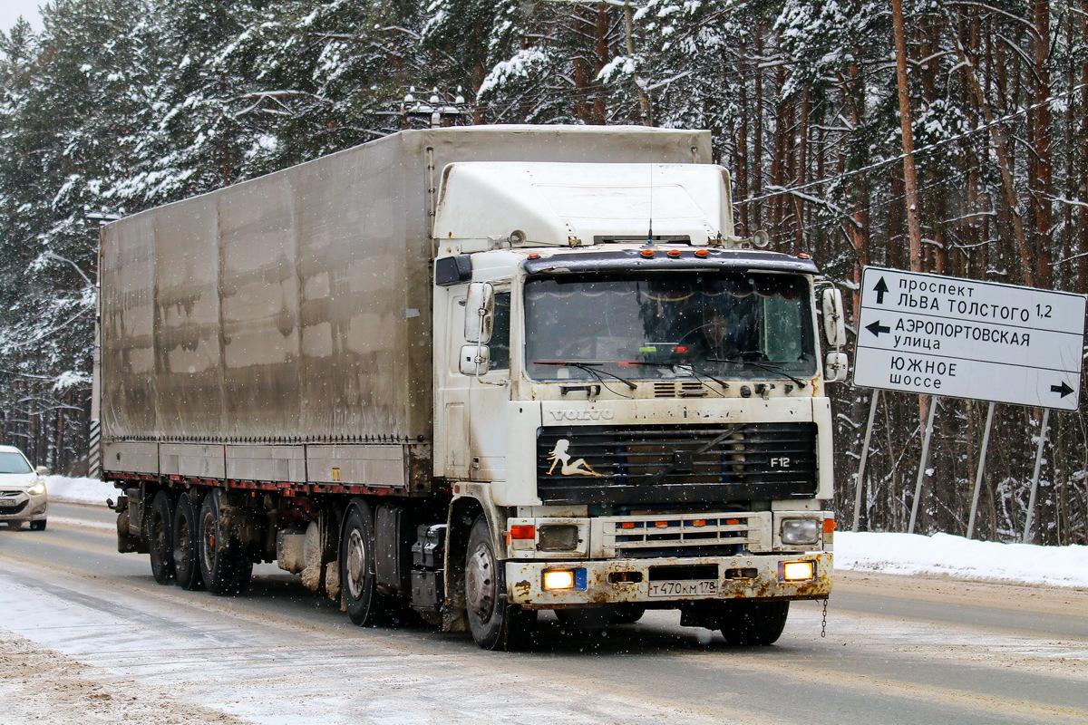 Санкт-Петербург, № Т 470 КМ 178 — Volvo ('1987) F12