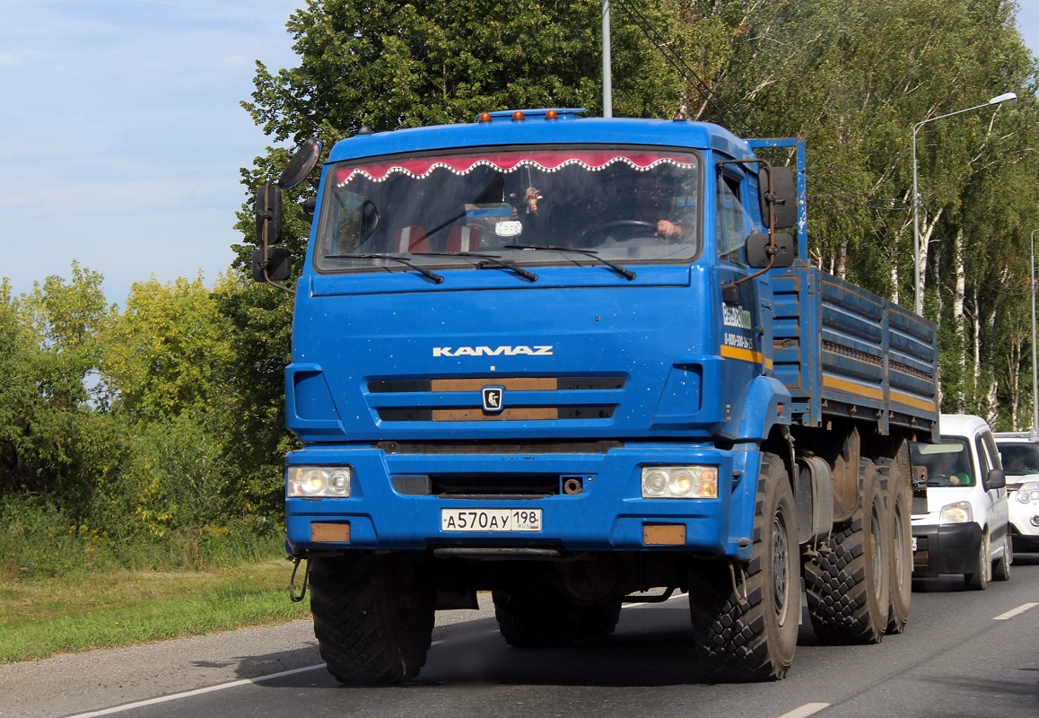 Санкт-Петербург, № А 570 АУ 198 — КамАЗ-43118-46