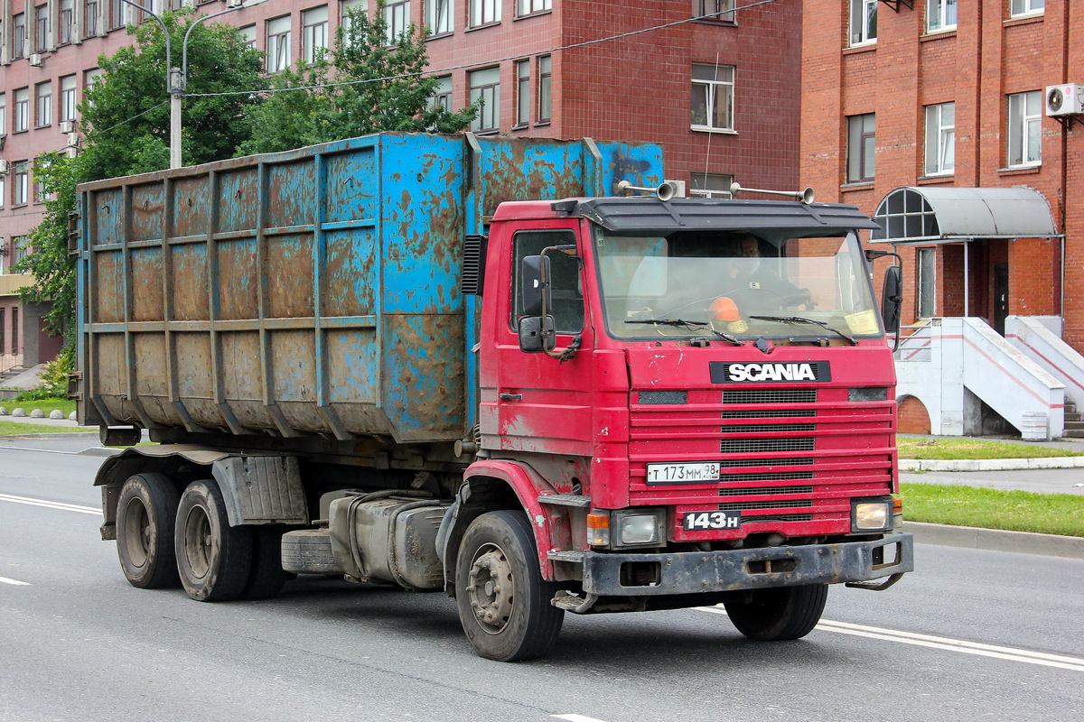 Санкт-Петербург, № Т 173 ММ 98 — Scania (II) R143H