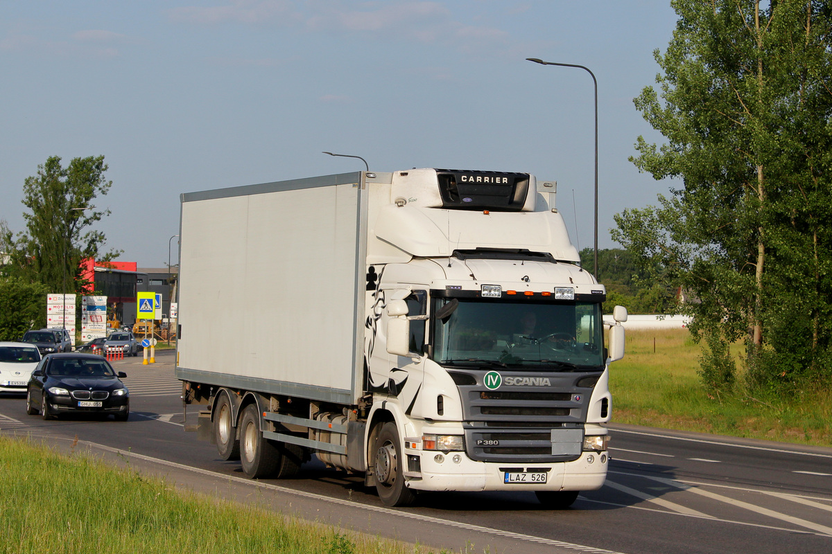 Литва, № LAZ 526 — Scania ('2004) P380