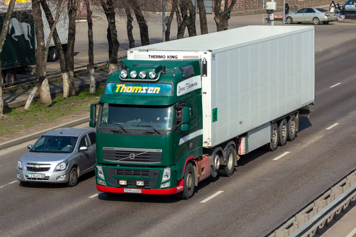 Алматинская область, № 595 OEB 05 — Volvo ('2008) FH.460