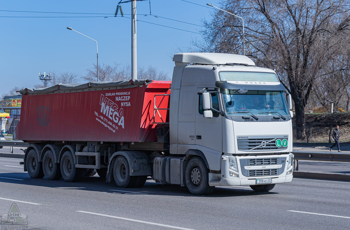 Алматы, № 358 AEU 02 — Volvo ('2008) FH.500