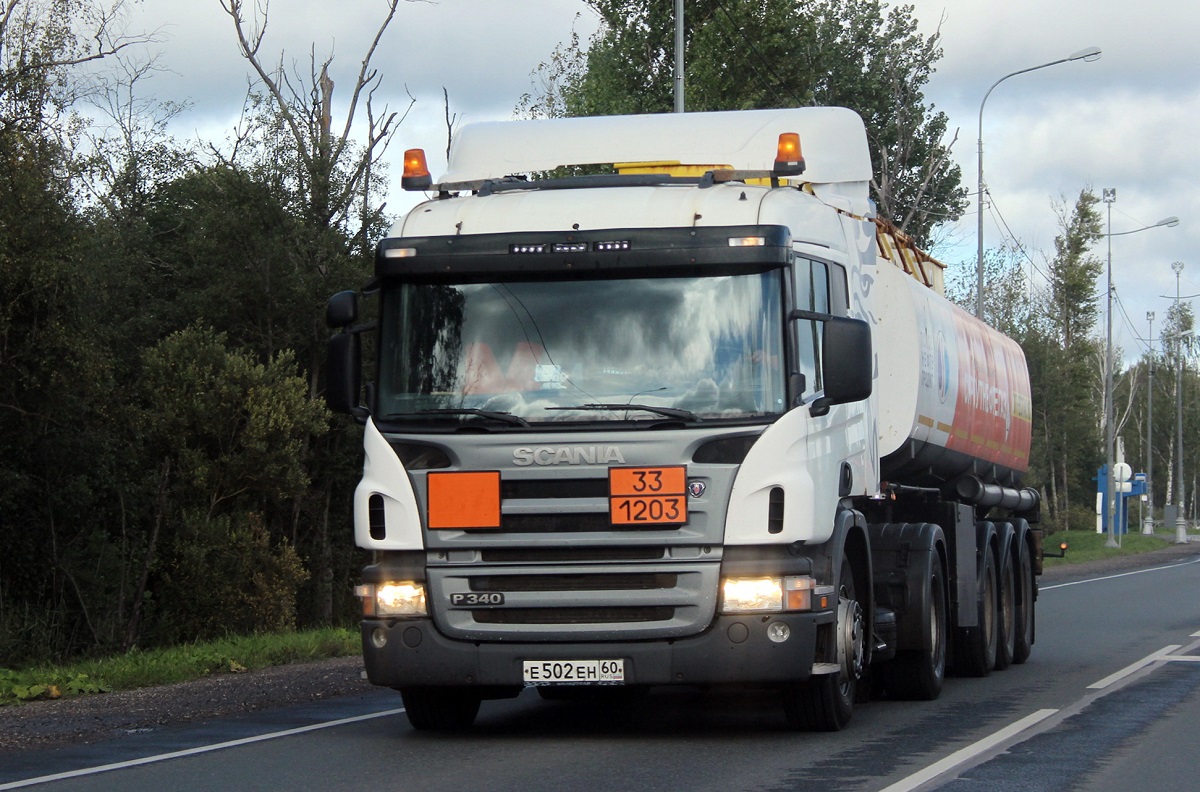 Псковская область, № Е 502 ЕН 60 — Scania ('2004) R340