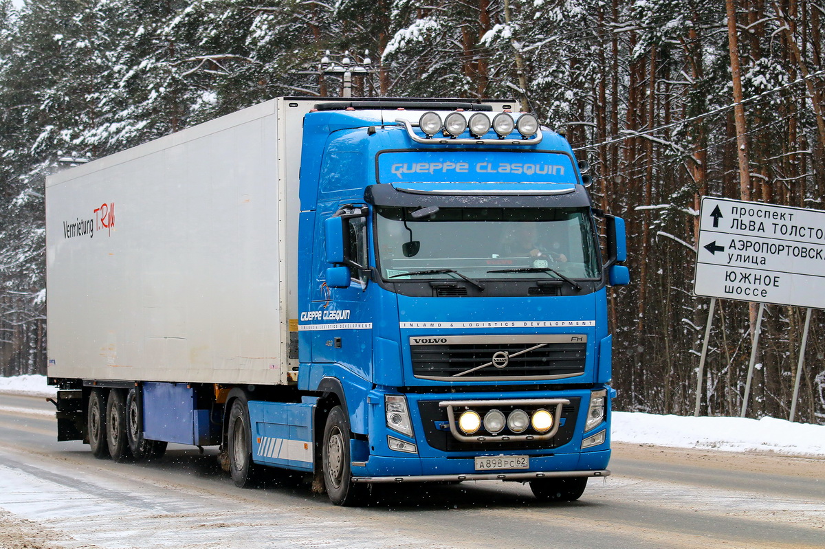 Рязанская область, № А 898 РС 62 — Volvo ('2008) FH.460