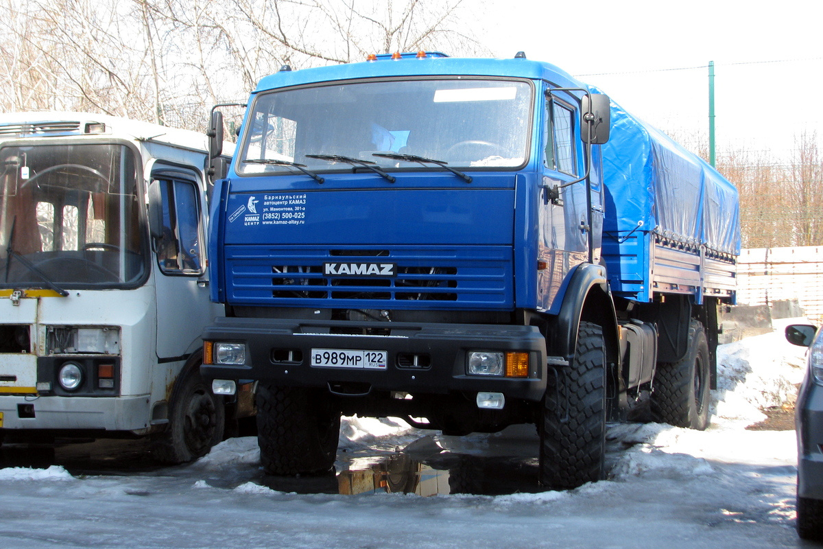 Алтайский край, № В 989 МР 122 — КамАЗ-4326-15 [43260R]