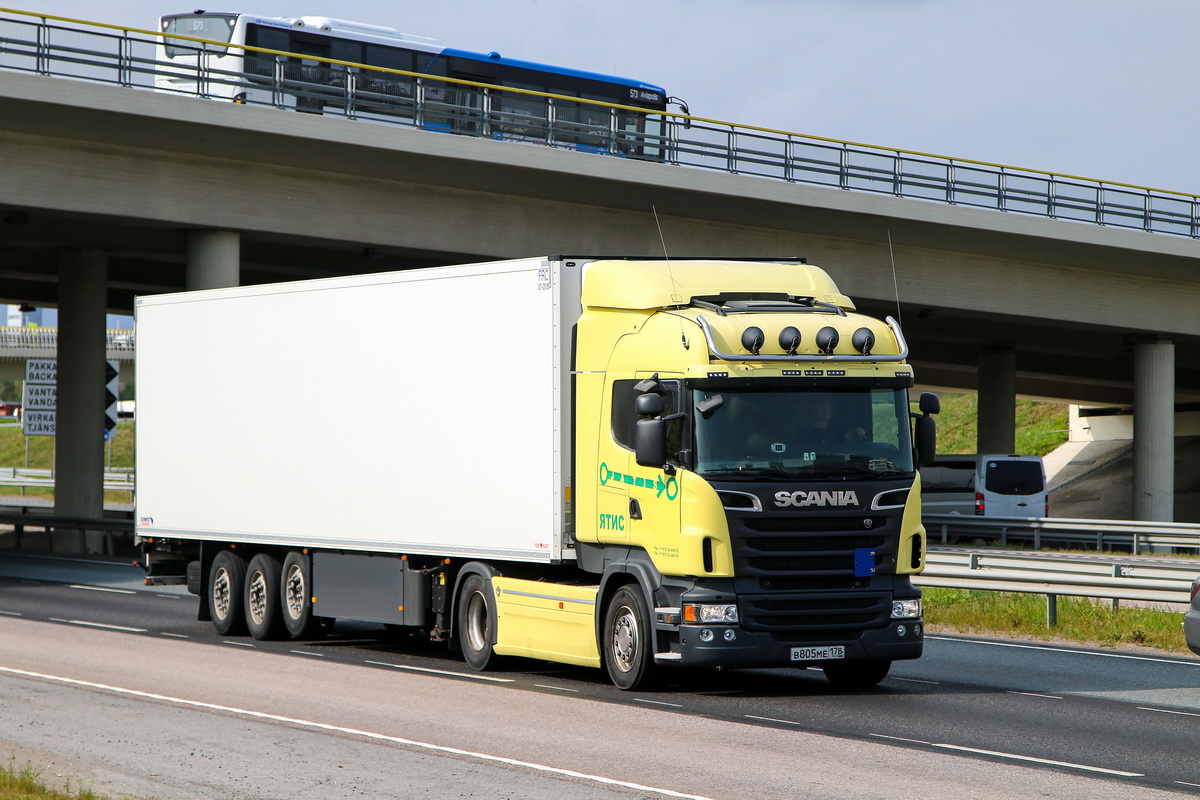 Санкт-Петербург, № В 805 МЕ 178 — Scania ('2009) R500