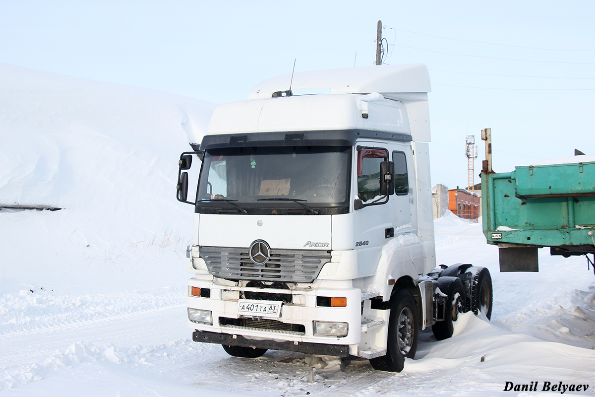 Ненецкий автономный округ, № А 401 ТА 83 — Mercedes-Benz Axor (общ.м)