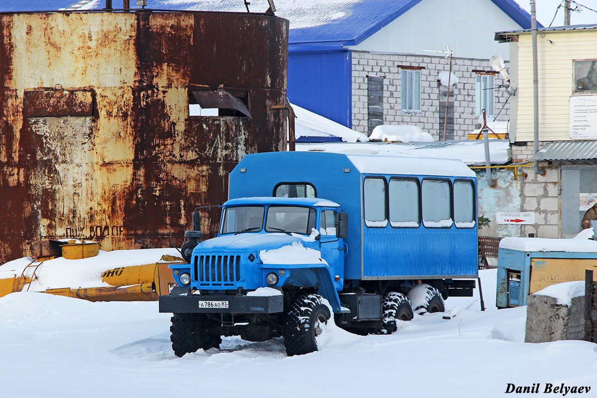 Ненецкий автономный округ, № А 786 АО 83 — Урал-32551-41