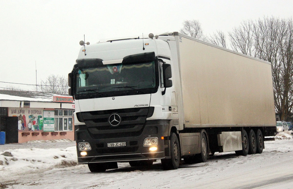 Азербайджан, № 99-JC-420 — Mercedes-Benz Actros ('2009) 1841