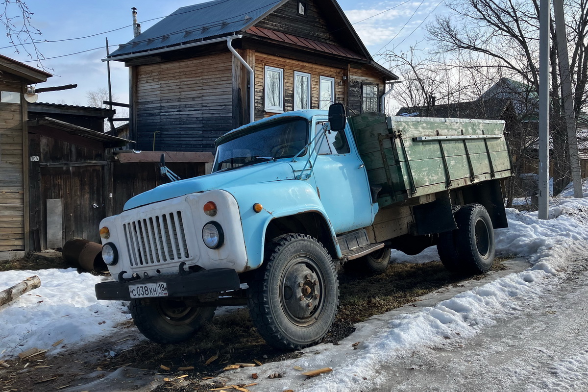 Удмуртия, № С 038 КН 18 — ГАЗ-53А
