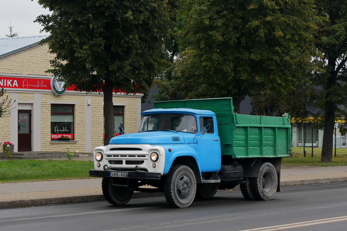 Литва, № VKE 502 — ЗИЛ-495810