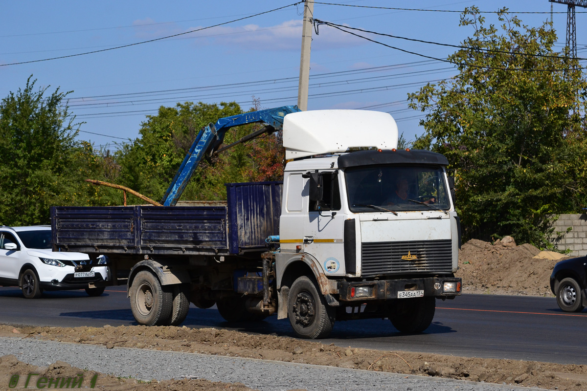 Волгоградская область, № Е 345 АА 134 — МАЗ-533603