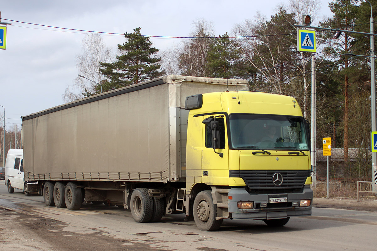 Нижегородская область, № О 232 ТК 152 — Mercedes-Benz Actros ('1997) 1840