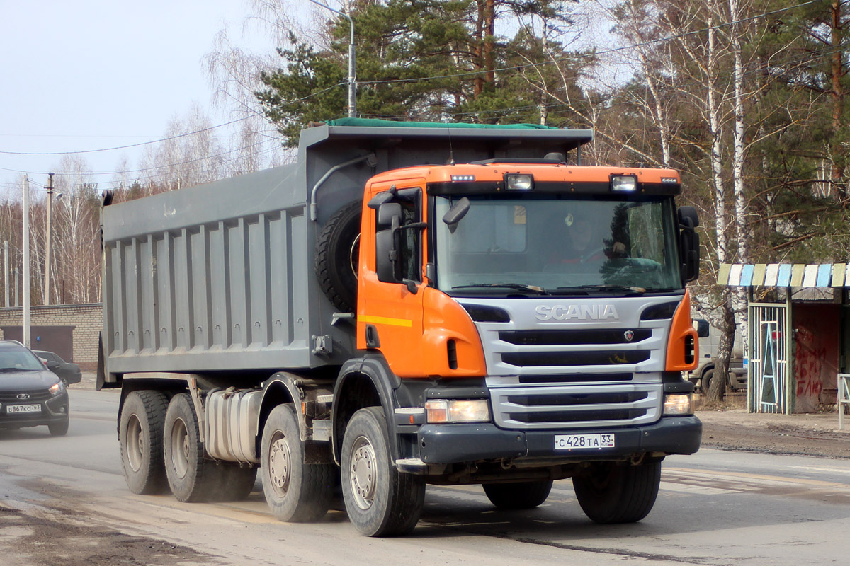 Владимирская область, № С 428 ТА 33 — Scania ('2011) P380