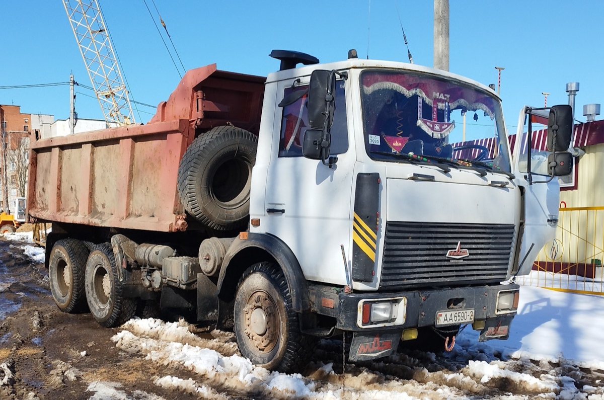 Витебская область, № АА 6590-2 — МАЗ-5516 (общая модель)