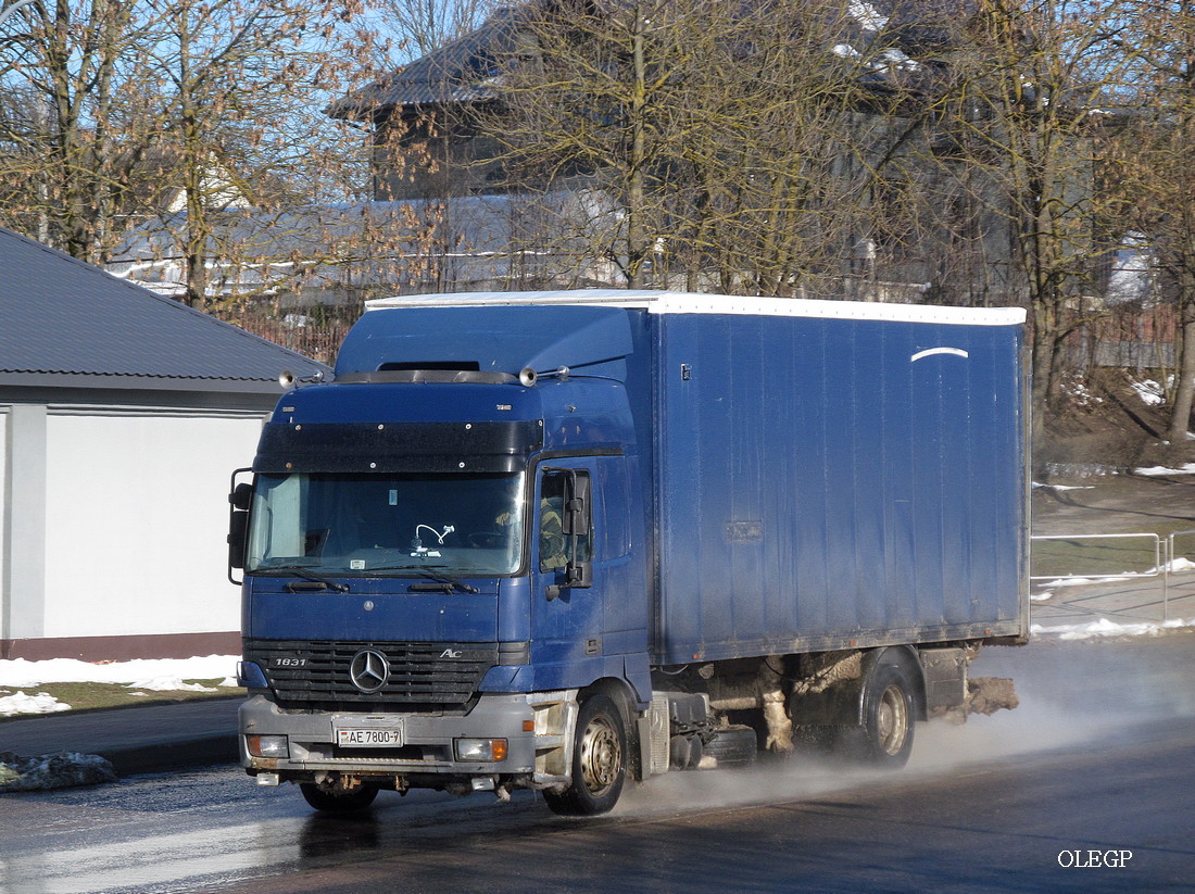 Минск, № АЕ 7800-7 — Mercedes-Benz Actros ('1997) 1831