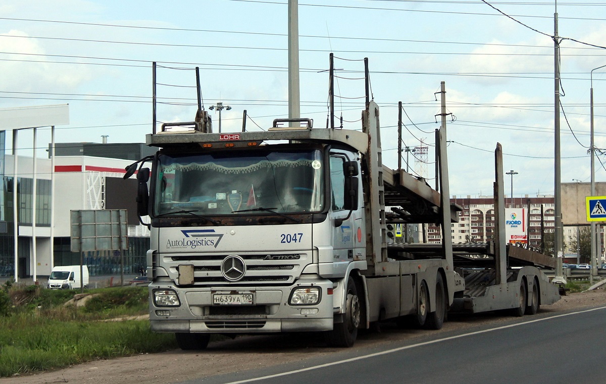 Московская область, № Н 639 УА 190 — Mercedes-Benz Actros ('2003) 1836