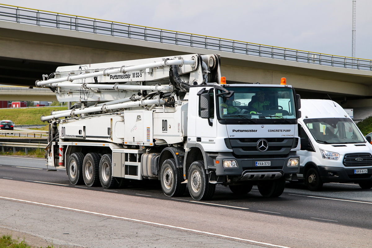 Финляндия, № VXA-370 — Mercedes-Benz Actros ('2009)