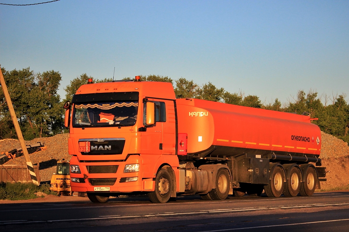 Москва, № К 115 АУ 799 — MAN TGX ('2007) 18.440