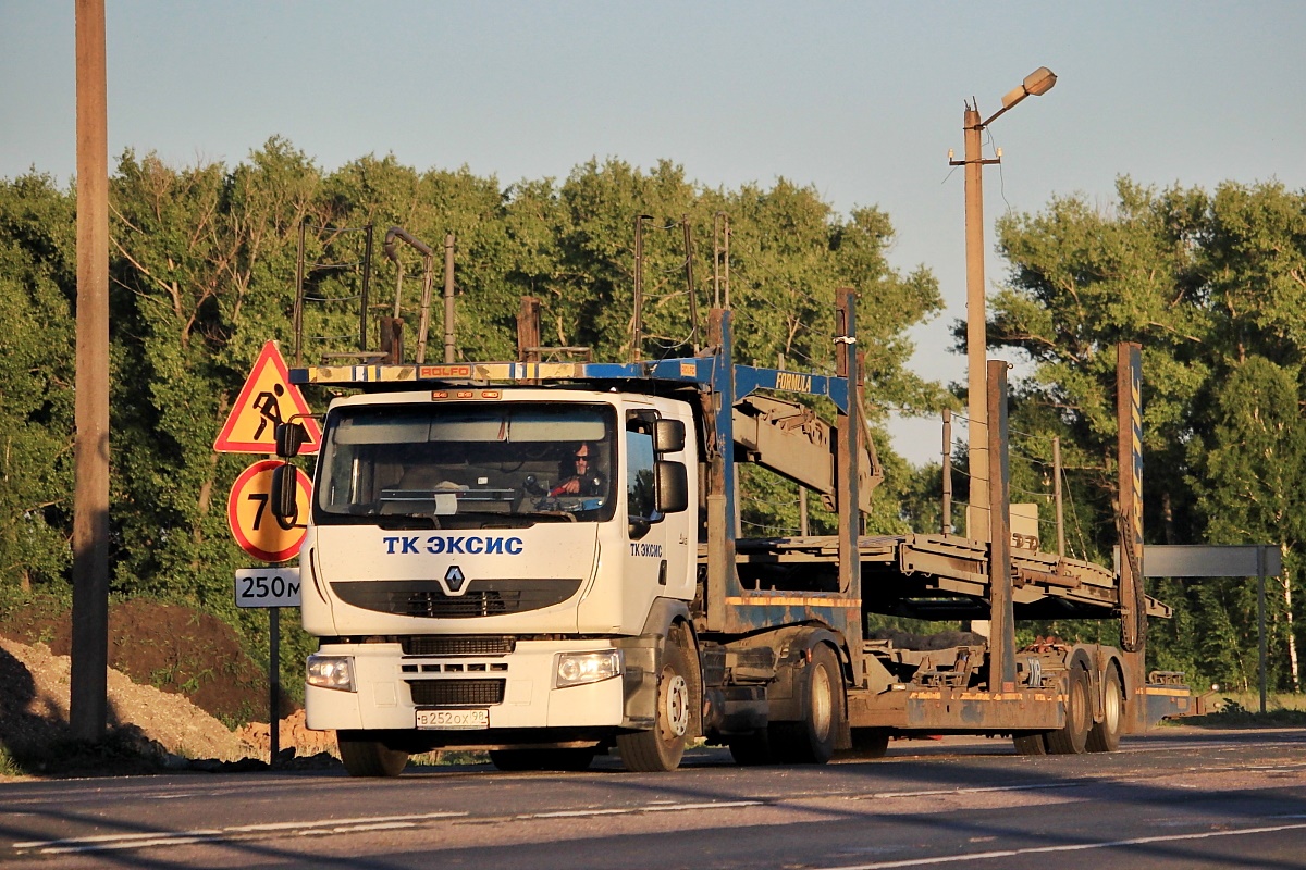 Санкт-Петербург, № В 252 ОХ 98 — Renault Premium ('2006)