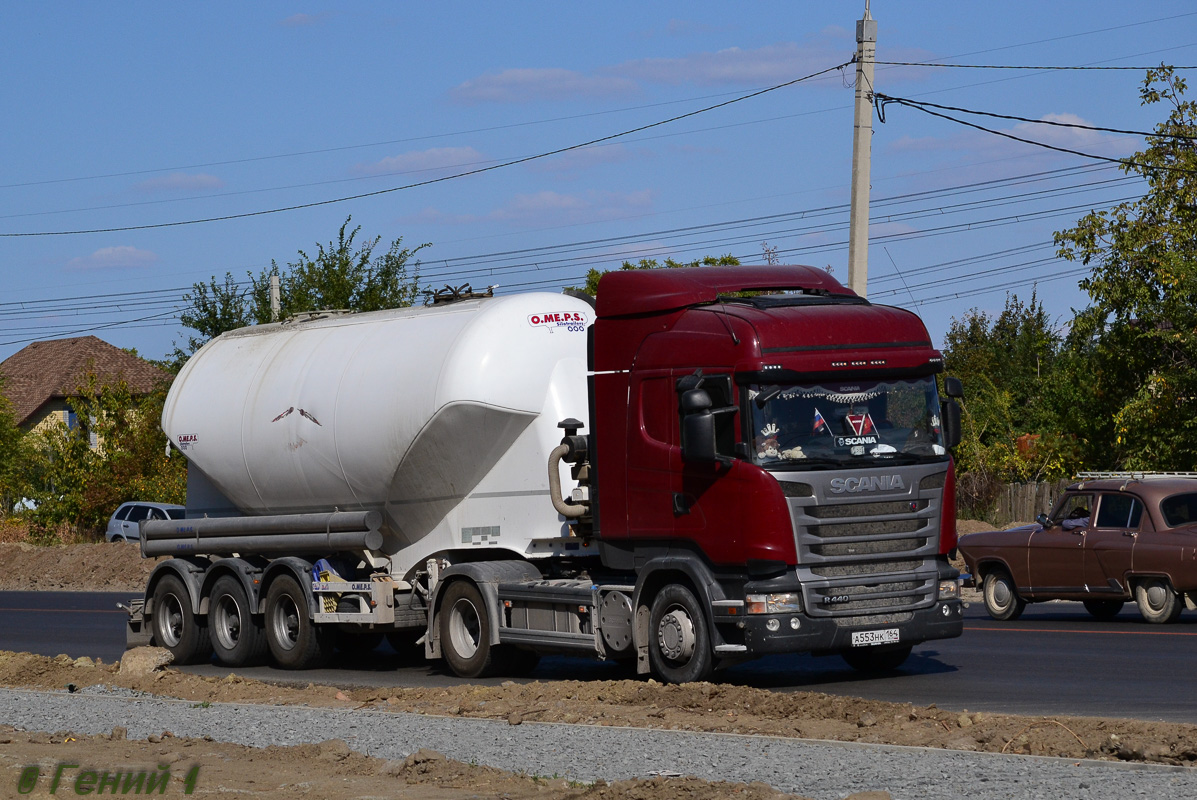 Саратовская область, № А 553 НК 164 — Scania ('2009) R440