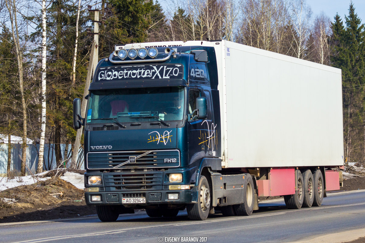 Минская область, № АО 3294-5 — Volvo ('1993) FH12.420; Volvo ('1993) FH12 "70 Years Edition" (Московская область)