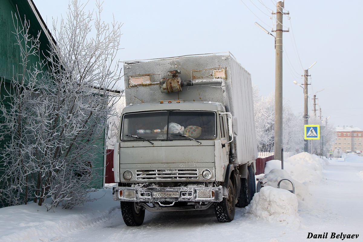 Кировская область, № К 005 СК 43 — КамАЗ-53212