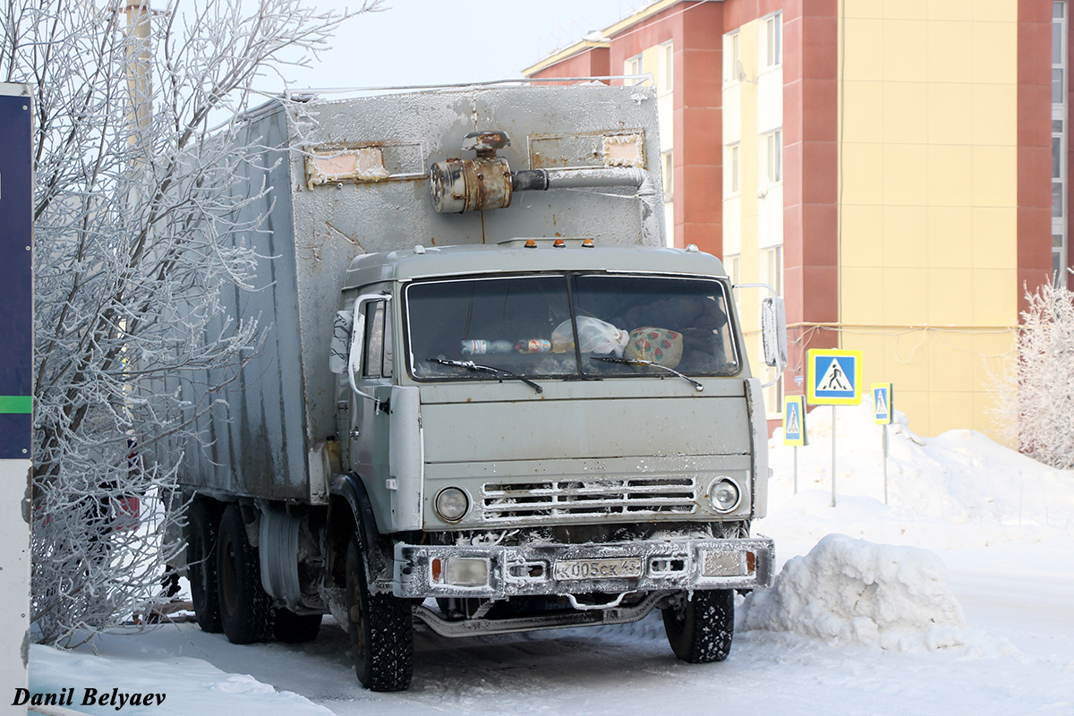 Кировская область, № К 005 СК 43 — КамАЗ-53212