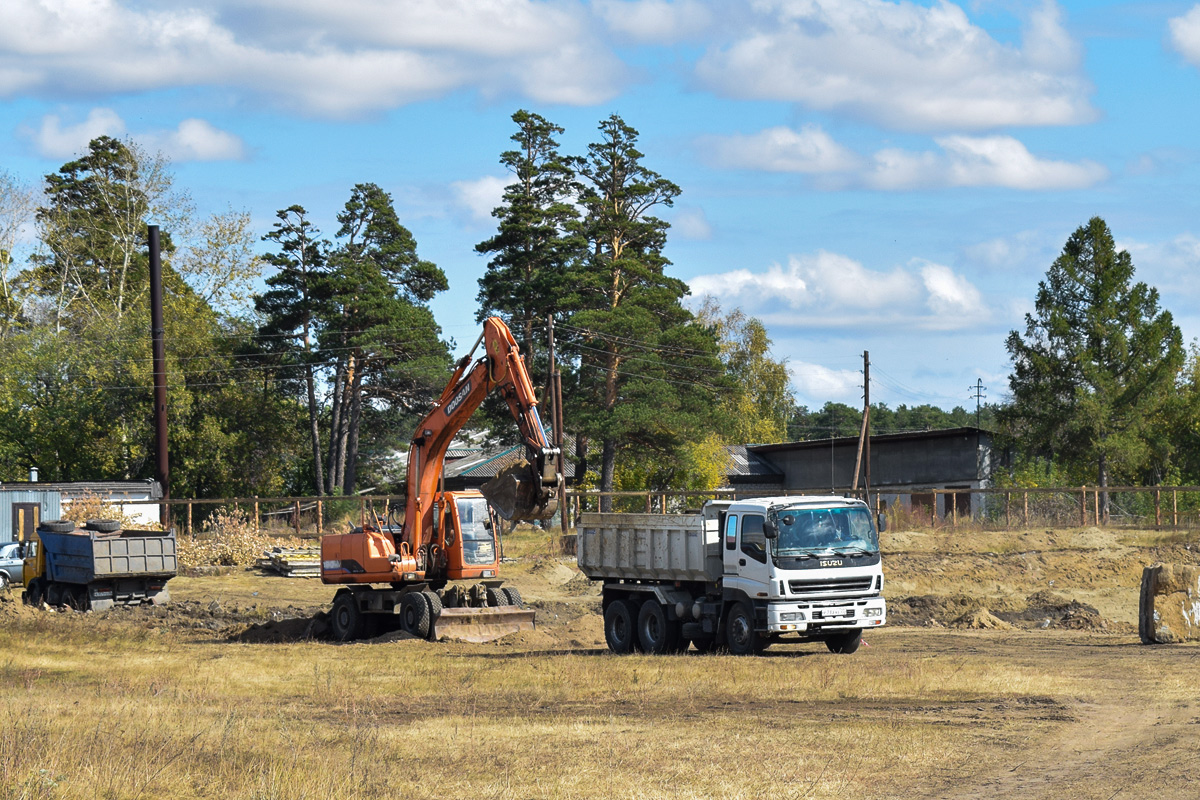 Алтайский край, № 1324 АР 22 — Doosan Solar 180W-V; Алтайский край, № Р 733 ХЕ 22 — Isuzu Giga CYZ