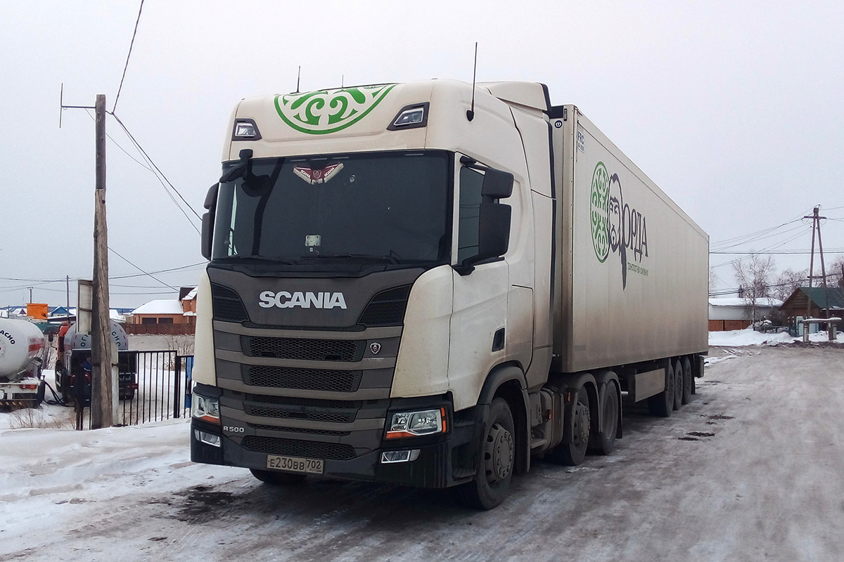 Красноярский край, № Е 230 ВВ 702 — Scania ('2016) R500