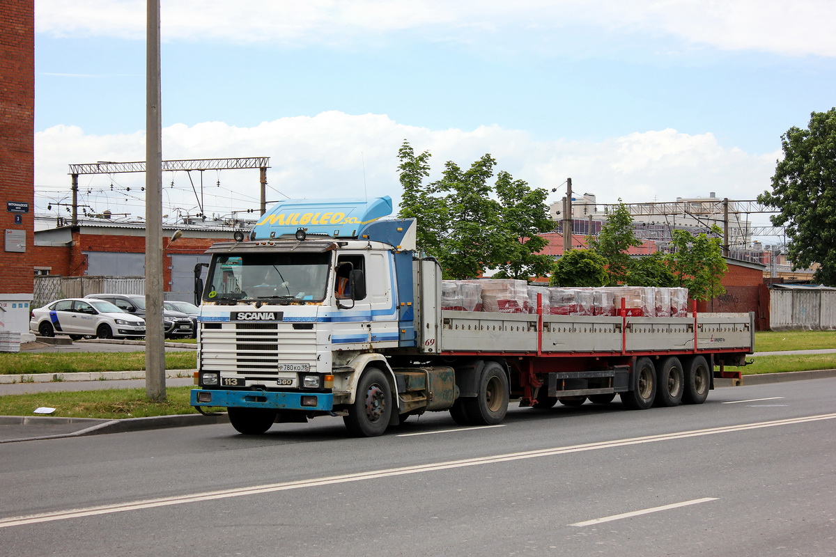 Санкт-Петербург, № Р 780 КО 98 — Scania (II) R113M