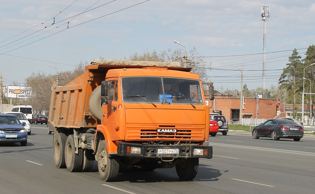 Челябинская область, № Р 507 РН 74 — КамАЗ-65115-02 [65115C]