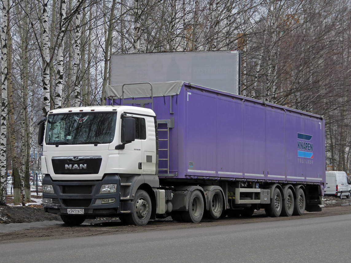 Кировская область, № А 541 ТВ 43 — MAN TGX ('2007) (общая модель)