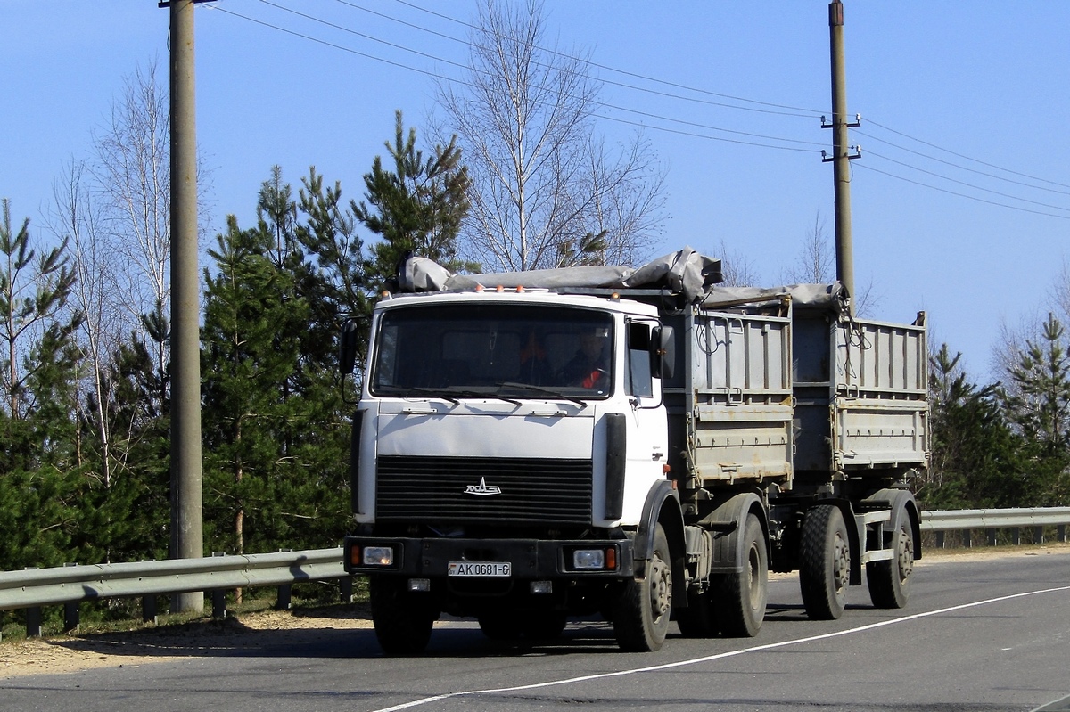 Могилёвская область, № АК 0681-6 — МАЗ-5551 (общая модель)