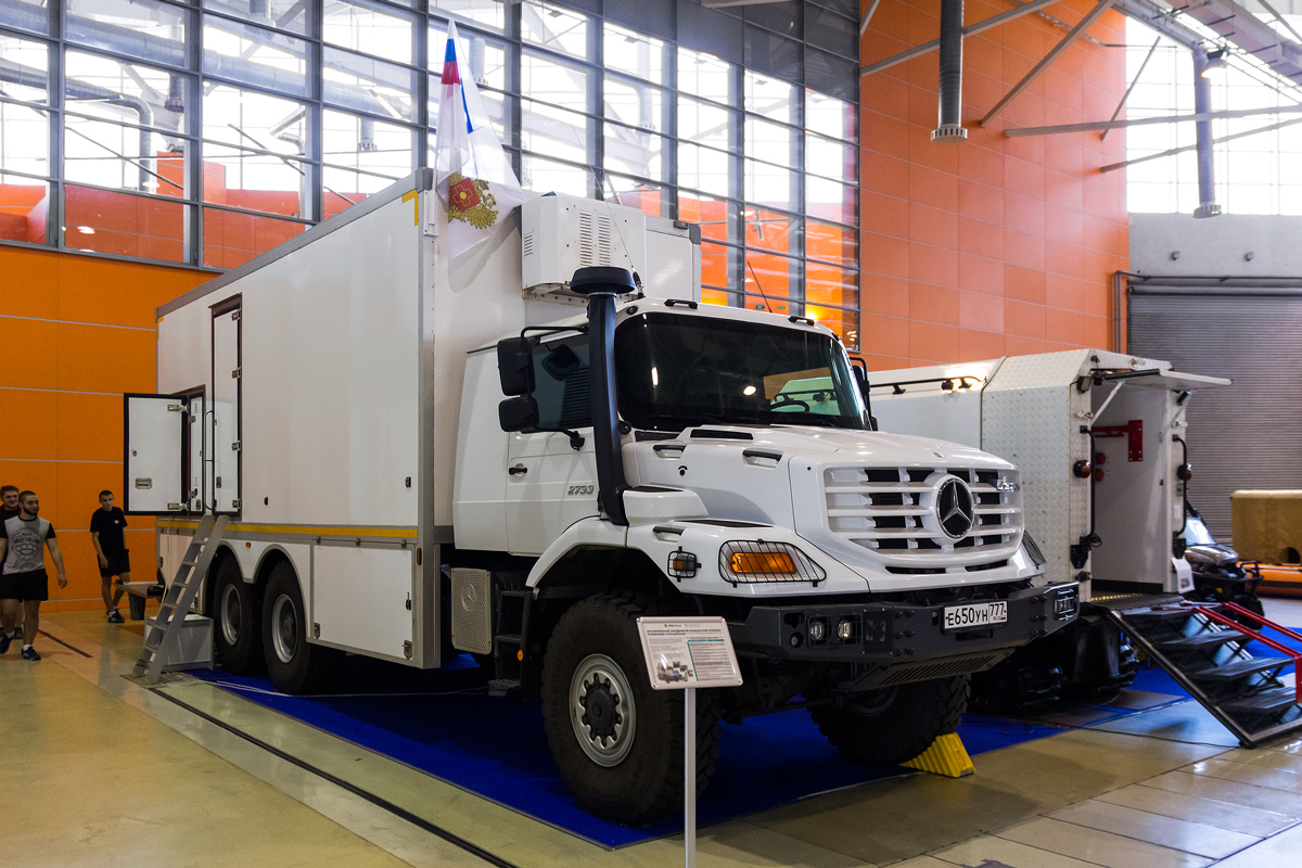 Москва, № Е 650 УН 777 — Mercedes-Benz Zetros 2733; Комплексная безопасность 2019 (Москва)