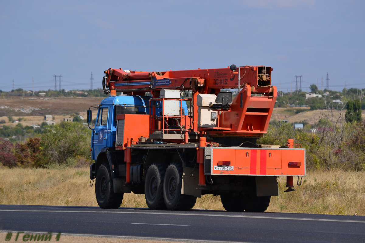 Волгоградская область, № С 770 МС 34 — КамАЗ-43118-15 [43118R]