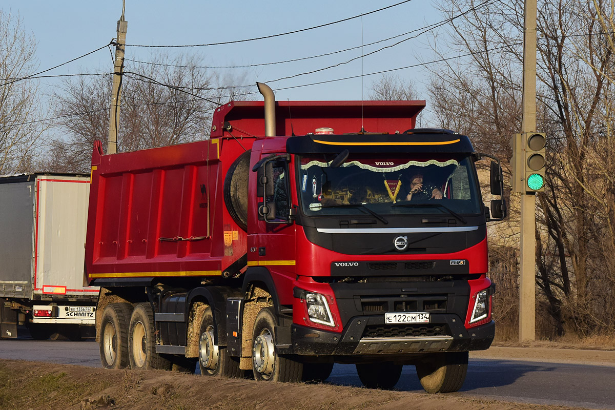 Волгоградская область, № Е 122 СМ 134 — Volvo ('2013) FMX.420 [X9P]