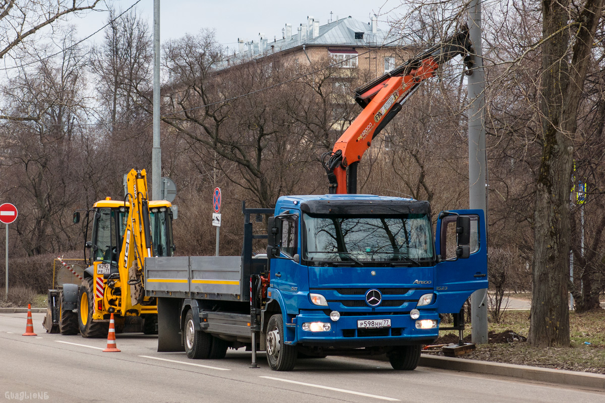 Москва, № Р 598 НН 77 — Mercedes-Benz Atego 1523