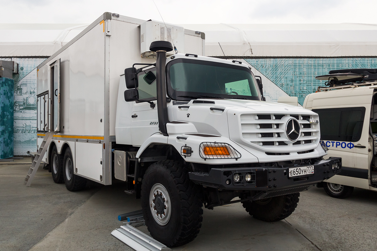 Москва, № Е 650 УН 777 — Mercedes-Benz Zetros 2733; Московская область — Выставка "Комплексная безопасность — 2021"