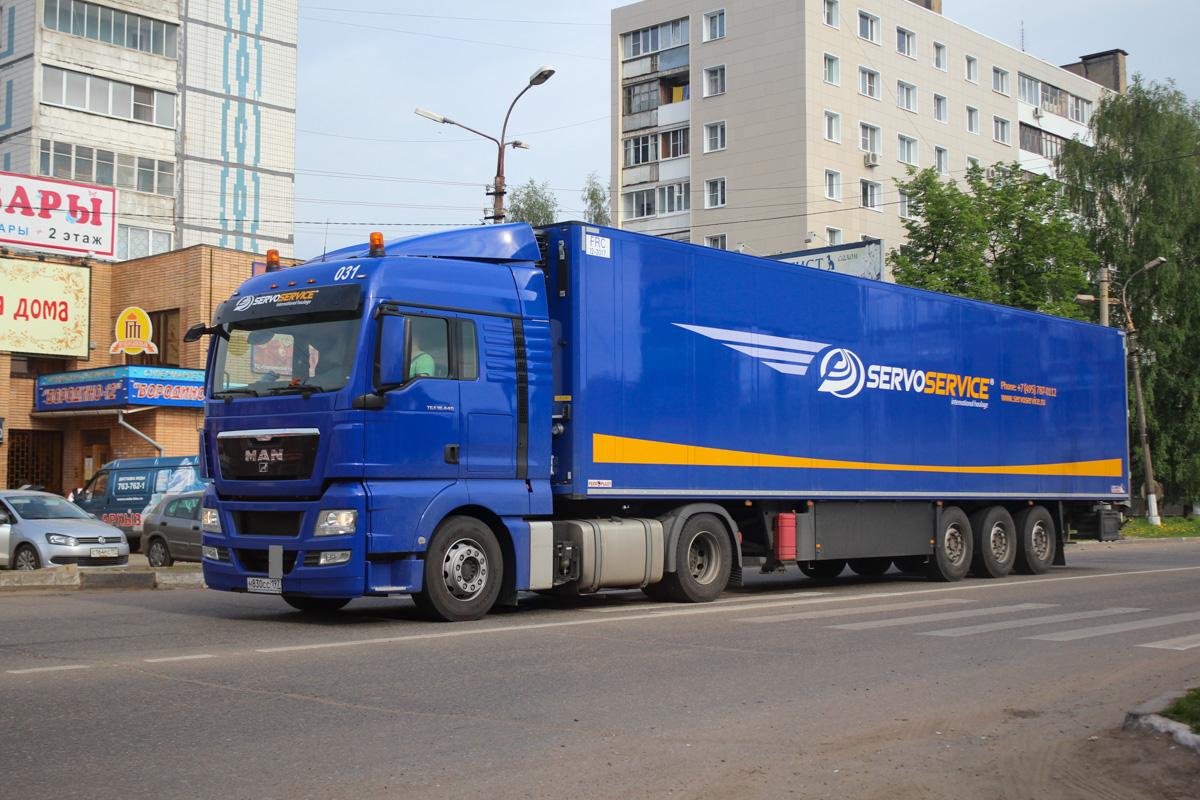 Москва, № 031 — MAN TGX ('2007) 18.440