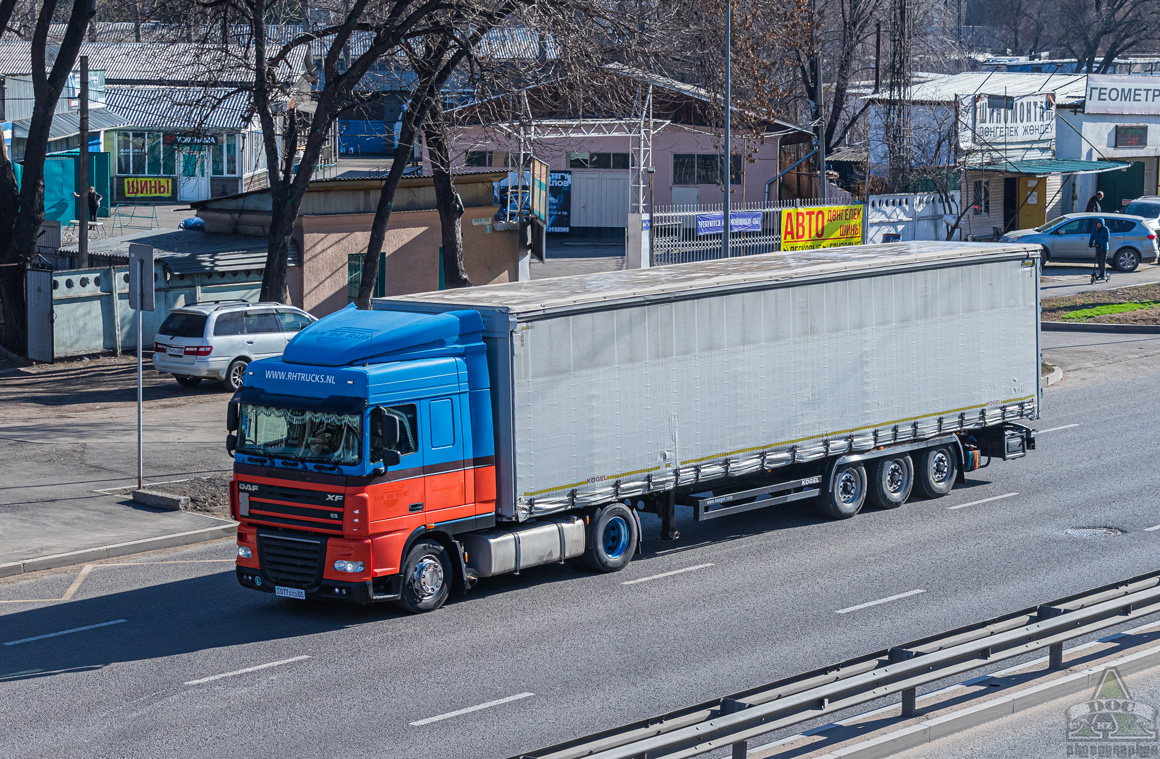 Алматинская область, № 077 STO 05 — DAF XF105 FT