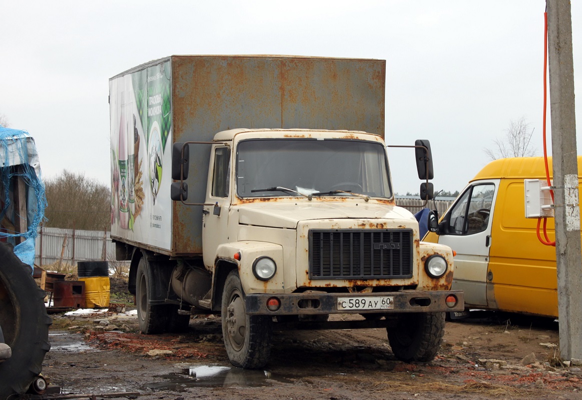 Псковская область, № С 589 АУ 60 — ГАЗ-33072