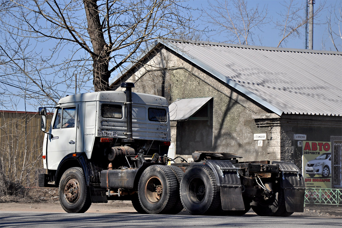 Алтайский край, № У 638 КК 22 — КамАЗ-54115 [541150]