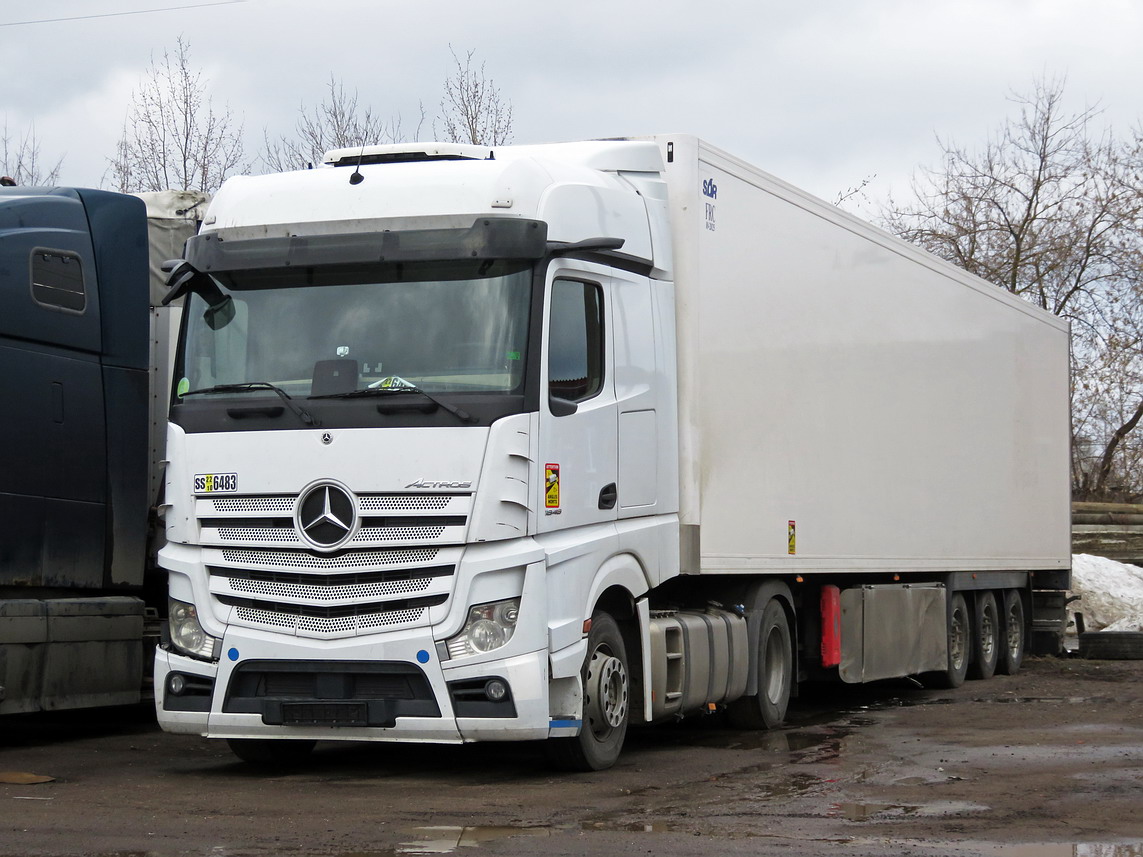 Кировская область, № SS 6483 — Mercedes-Benz Actros ('2018) 1848