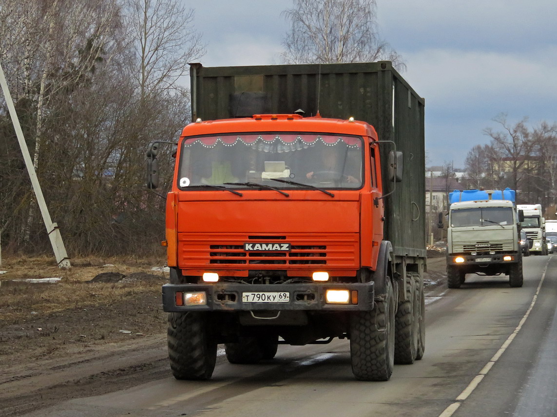 Тверская область, № Т 790 КУ 69 — КамАЗ-43118-15 [43118R]