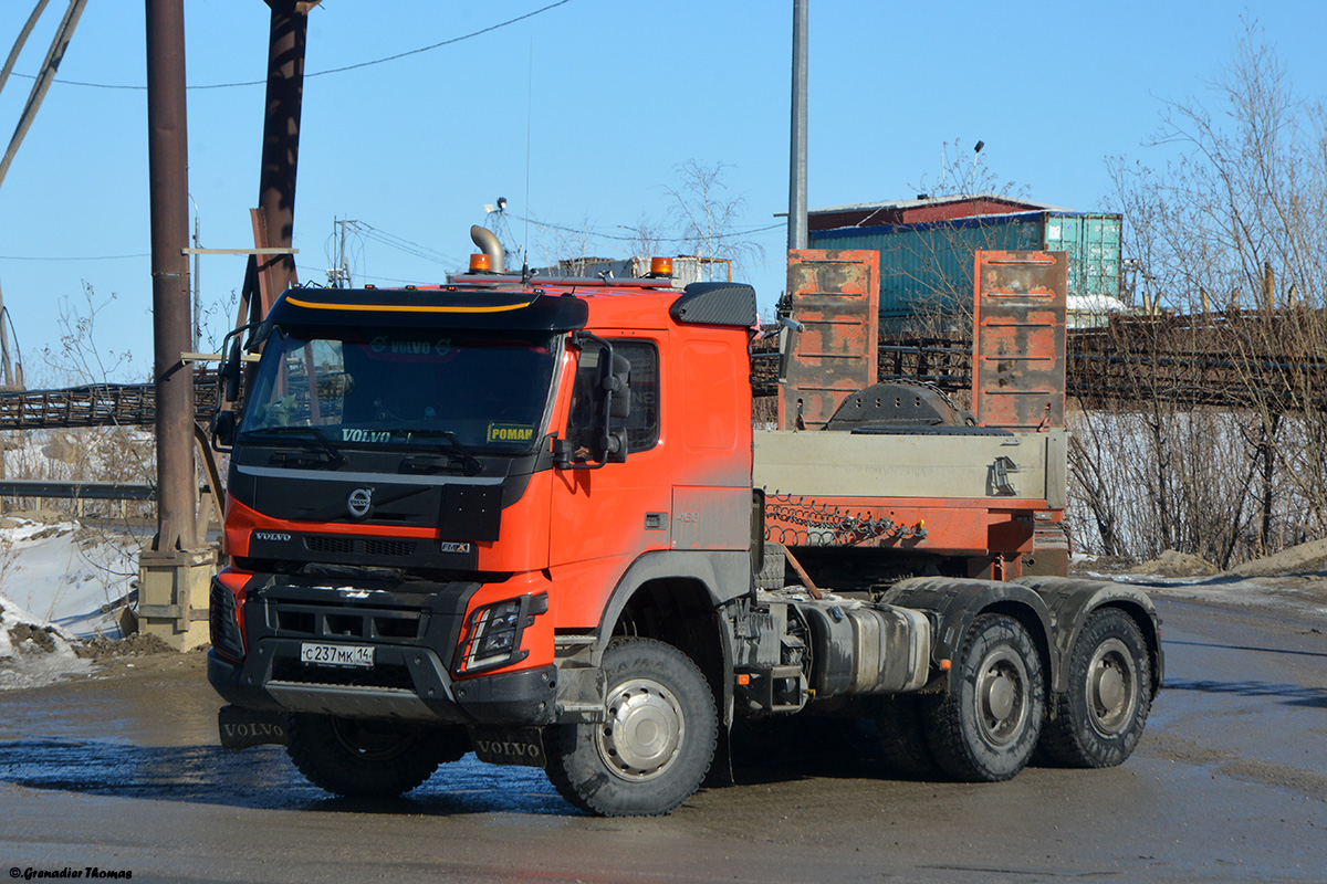 Саха (Якутия), № С 237 МК 14 — Volvo ('2013) FMX.460 [X9P]