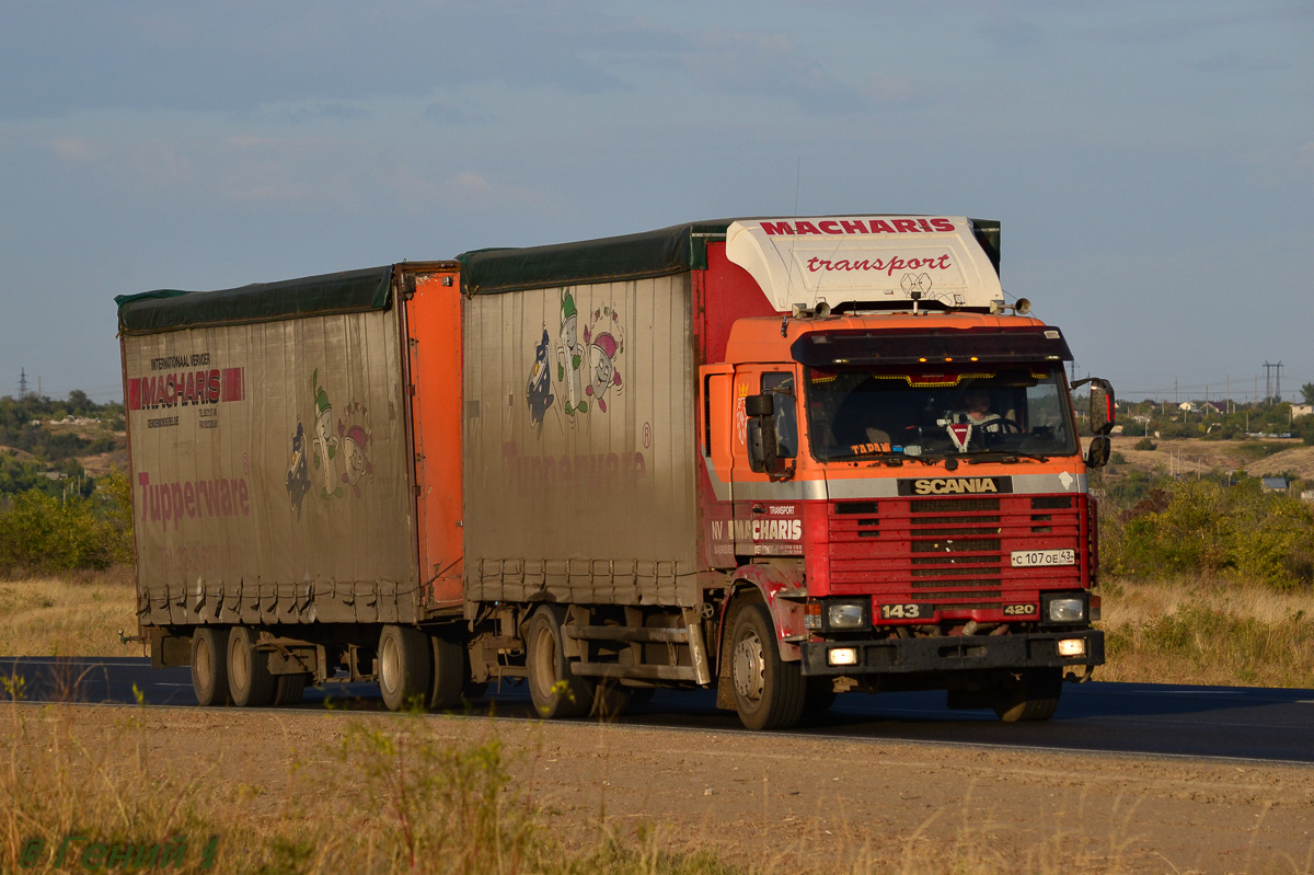 Кировская область, № С 107 ОЕ 43 — Scania (II) R143M